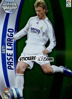 Figurina Guti - Liga 2007-2008. Megacracks - Panini