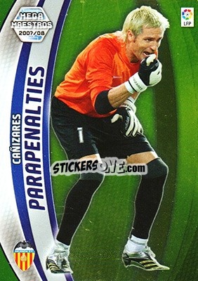Sticker Cañizares - Liga 2007-2008. Megacracks n. 411 - Panini