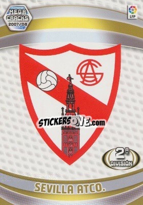 Sticker Sevilla Atletico - Liga 2007-2008. Megacracks - Panini
