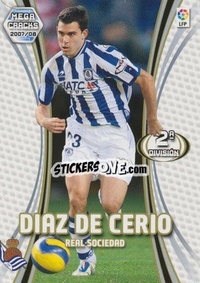 Sticker Diaz de Cerio - Liga 2007-2008. Megacracks n. 438 - Panini