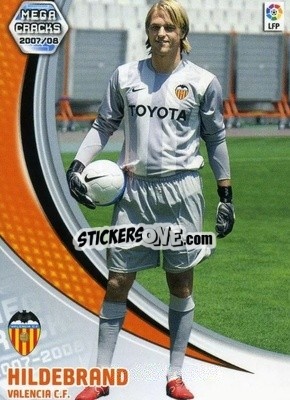 Sticker Hildebrand - Liga 2007-2008. Megacracks - Panini