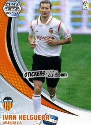 Sticker Iván Helguera - Liga 2007-2008. Megacracks - Panini