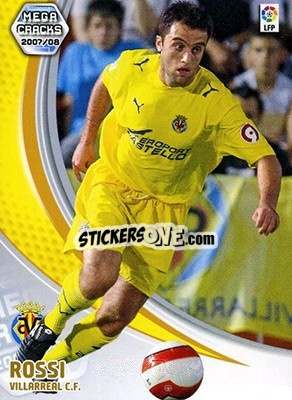 Sticker Rossi - Liga 2007-2008. Megacracks - Panini