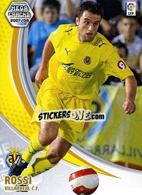 Sticker Rossi - Liga 2007-2008. Megacracks n. 475 - Panini