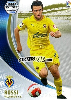 Sticker Rossi - Liga 2007-2008. Megacracks - Panini