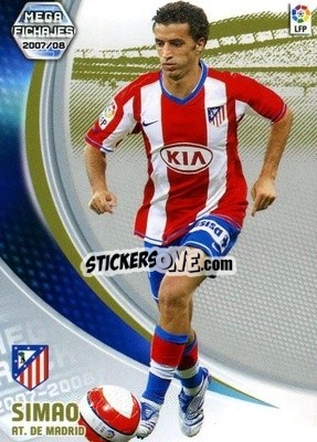 Figurina Simao - Liga 2007-2008. Megacracks - Panini