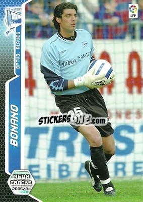 Cromo Bonano - Liga 2005-2006. Megacracks - Panini