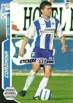 Cromo Coromina - Liga 2005-2006. Megacracks - Panini