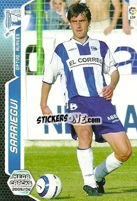 Sticker Sarriegui - Liga 2005-2006. Megacracks n. 4 - Panini