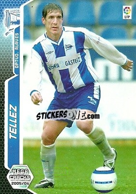 Sticker Tellez - Liga 2005-2006. Megacracks - Panini