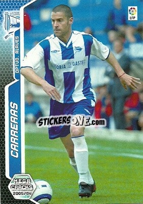 Sticker Carreras - Liga 2005-2006. Megacracks n. 6 - Panini