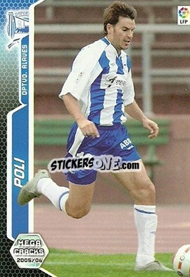 Sticker Poli - Liga 2005-2006. Megacracks - Panini