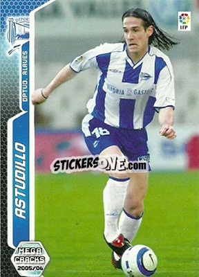 Sticker Astudillo - Liga 2005-2006. Megacracks - Panini