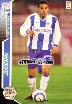 Sticker Juvenal - Liga 2005-2006. Megacracks - Panini