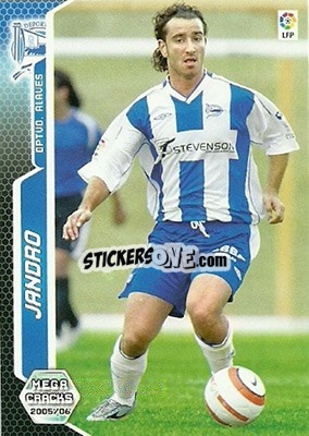 Sticker Jandro - Liga 2005-2006. Megacracks n. 14 - Panini