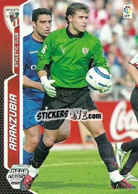 Sticker Aranzubia - Liga 2005-2006. Megacracks - Panini