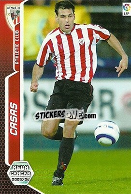 Sticker Casas - Liga 2005-2006. Megacracks n. 25 - Panini