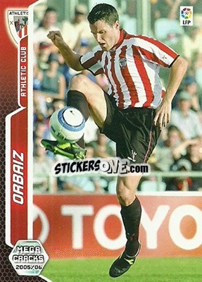 Sticker Orbaiz - Liga 2005-2006. Megacracks - Panini