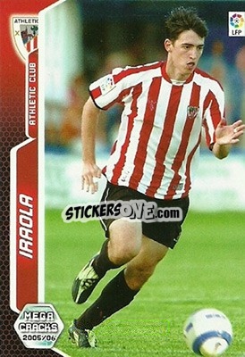 Sticker Iraola - Liga 2005-2006. Megacracks - Panini