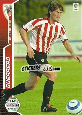 Cromo Guerrero - Liga 2005-2006. Megacracks - Panini