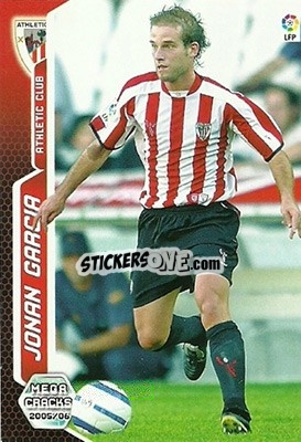 Sticker Jonan Garcia - Liga 2005-2006. Megacracks - Panini