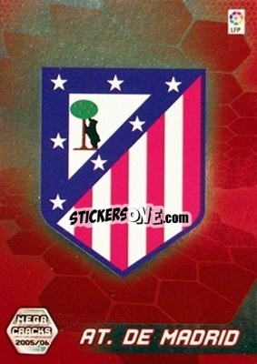 Figurina Escudo - Liga 2005-2006. Megacracks - Panini