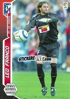 Sticker Leo Franco - Liga 2005-2006. Megacracks n. 38 - Panini