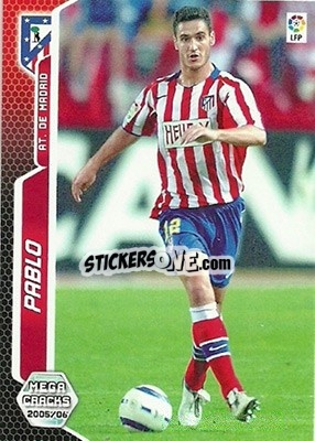 Sticker Pablo Ibañez - Liga 2005-2006. Megacracks n. 42 - Panini