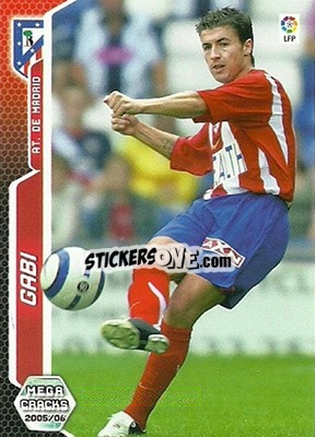 Cromo Gabi - Liga 2005-2006. Megacracks - Panini