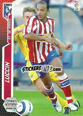 Sticker Luccin - Liga 2005-2006. Megacracks - Panini