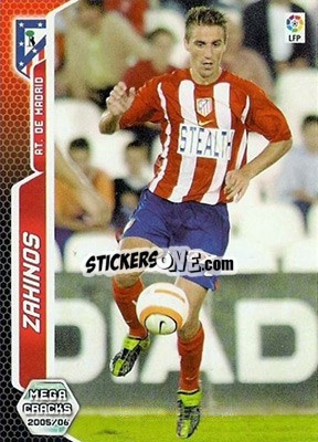Sticker Zahinos - Liga 2005-2006. Megacracks - Panini