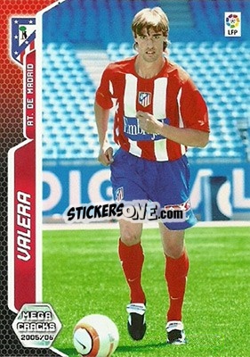 Sticker Valera - Liga 2005-2006. Megacracks - Panini
