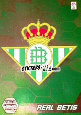 Sticker Escudo - Liga 2005-2006. Megacracks - Panini