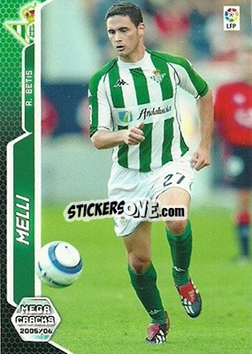 Sticker Melli - Liga 2005-2006. Megacracks n. 75 - Panini