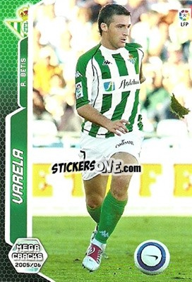 Sticker Varela - Liga 2005-2006. Megacracks n. 76 - Panini