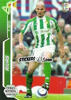 Sticker Rivas - Liga 2005-2006. Megacracks - Panini