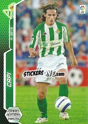 Sticker Capi - Liga 2005-2006. Megacracks - Panini