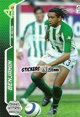 Figurina Benjamin - Liga 2005-2006. Megacracks - Panini