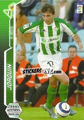 Sticker Joaquin - Liga 2005-2006. Megacracks - Panini