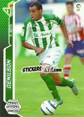 Sticker Denilson - Liga 2005-2006. Megacracks n. 86 - Panini