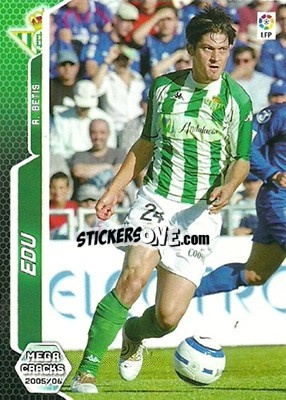 Sticker Edu - Liga 2005-2006. Megacracks - Panini