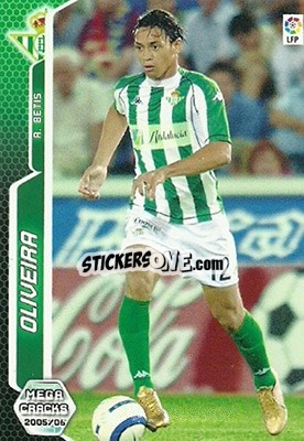 Sticker Oliveira - Liga 2005-2006. Megacracks n. 90 - Panini