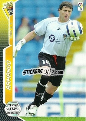 Sticker Armando - Liga 2005-2006. Megacracks - Panini