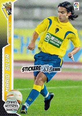 Cromo Mario Silva - Liga 2005-2006. Megacracks - Panini