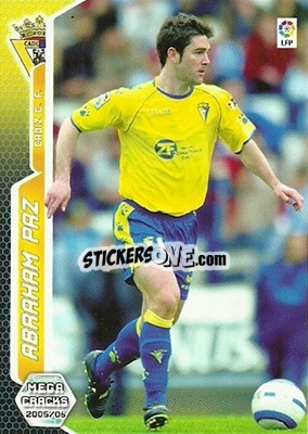 Sticker Abraham Paz - Liga 2005-2006. Megacracks n. 95 - Panini