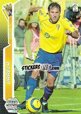 Sticker Varela - Liga 2005-2006. Megacracks n. 98 - Panini
