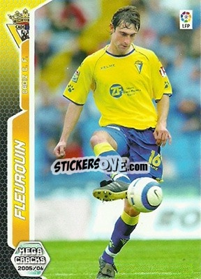 Sticker Fleurquin - Liga 2005-2006. Megacracks - Panini