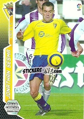 Sticker Jonathan Sesma - Liga 2005-2006. Megacracks n. 104 - Panini