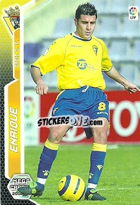 Sticker Enrique - Liga 2005-2006. Megacracks - Panini