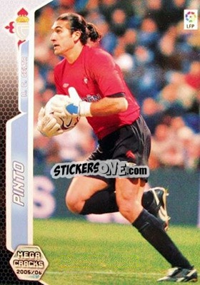 Cromo Pinto - Liga 2005-2006. Megacracks - Panini